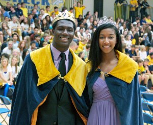 Breck's Homecoming King and Queen