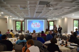 A photo from the June Meeting of Elected Bodies at the ECMN Retreat Center in Faribault.