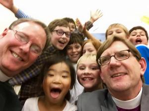 A photo from Sunday's Celebration of New Ministry for The Rev. Tom Cook at St. Stephen's, Edina.