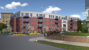 One view of what the Episcopal Commons building will look like